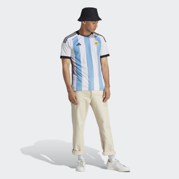 Adidas Argentine 22 Maillot Domicile Blanc