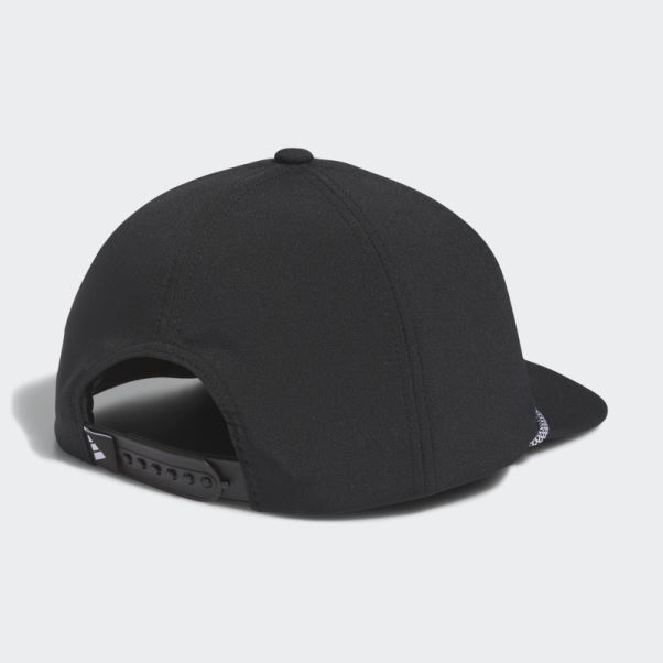 Casquette Rétro à Cinq Panneaux Adidas Noir