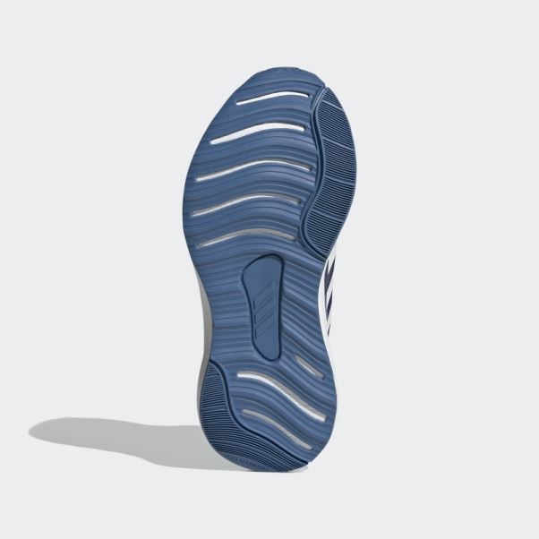 Adidas Victoire Fortarun Bleu Chaussures De Course à Lacets