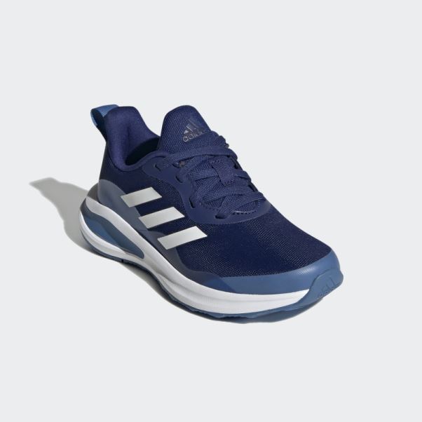 Adidas Victoire Fortarun Bleu Chaussures De Course à Lacets