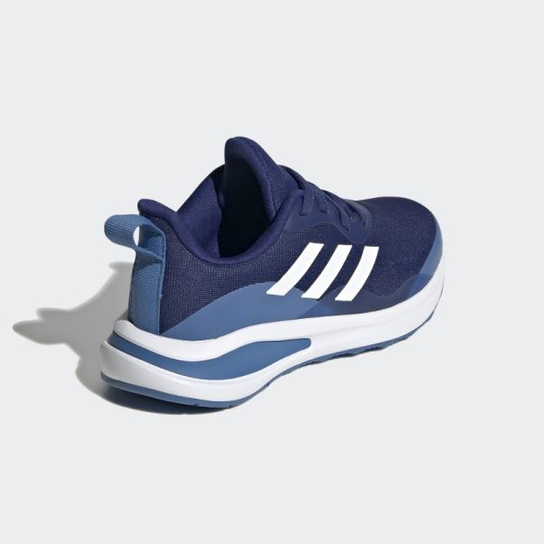 Adidas Victoire Fortarun Bleu Chaussures De Course à Lacets