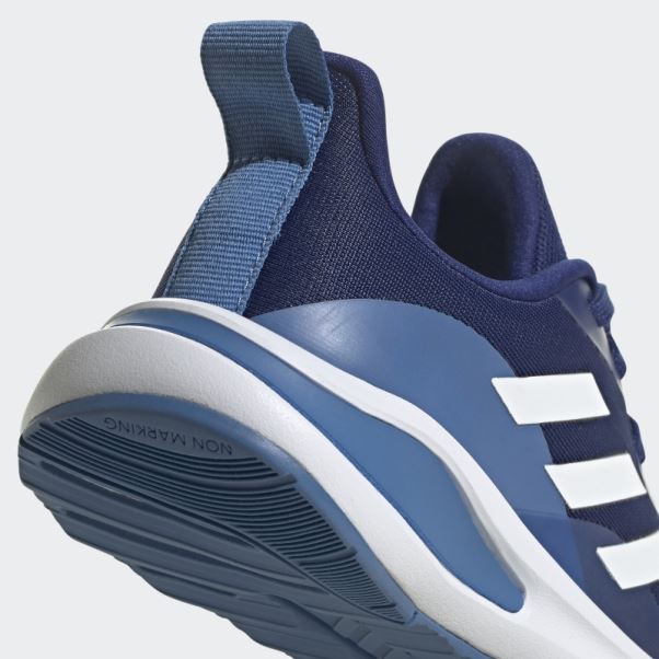 Adidas Victoire Fortarun Bleu Chaussures De Course à Lacets