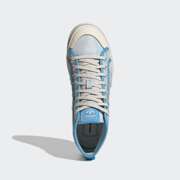 Adidas Nizza Platform Mid Chaussures Blanc
