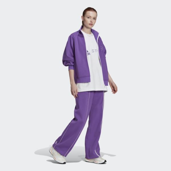 Adidas By Stella Mccartney Logo Tee Blanc