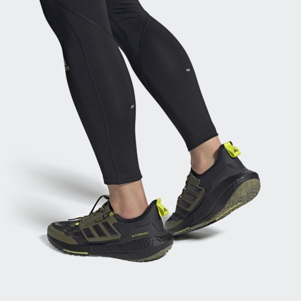 Chaussures Ultraboost 21 Gore-tex Olive Adidas