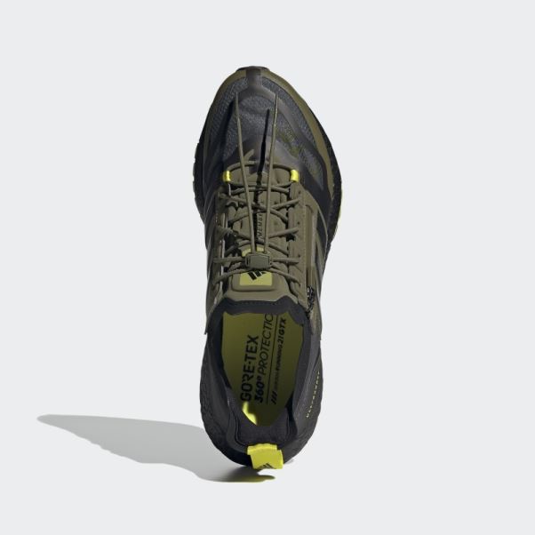 Chaussures Ultraboost 21 Gore-tex Olive Adidas