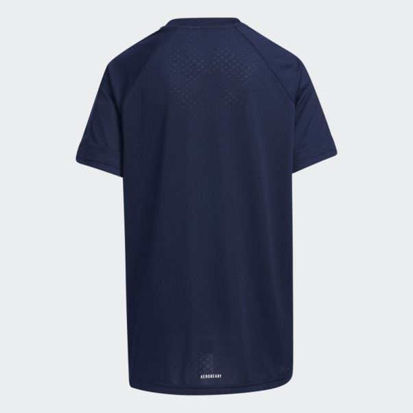 Adidas écusson De Sport T-shirt Bleu Marine