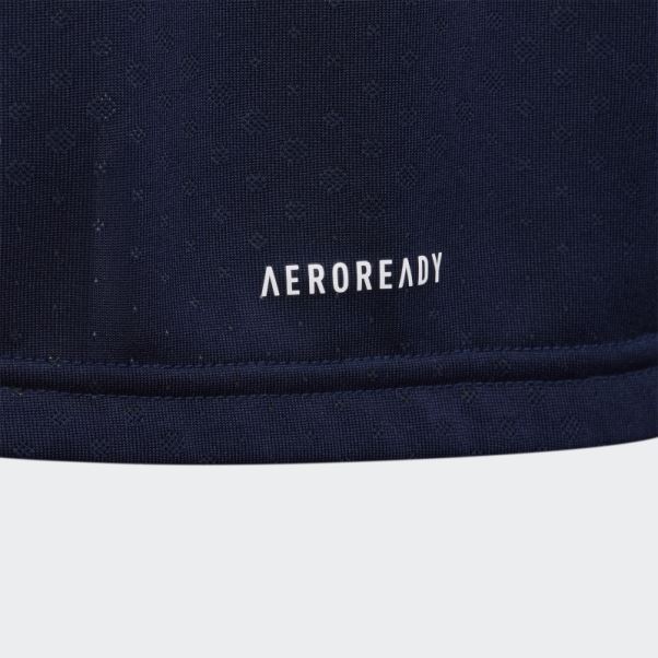 Adidas écusson De Sport T-shirt Bleu Marine