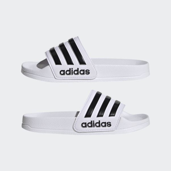 Adilette Toboggans De Douche Adidas Noir