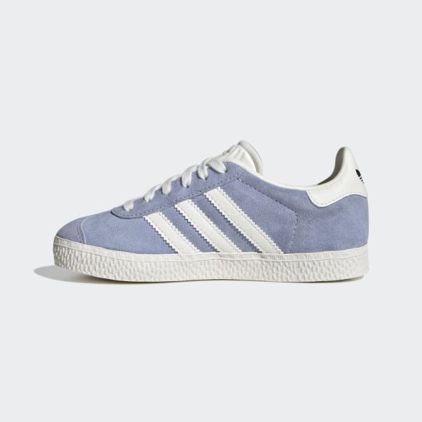 Gazelle Chaussures Adidas Bleu Aube
