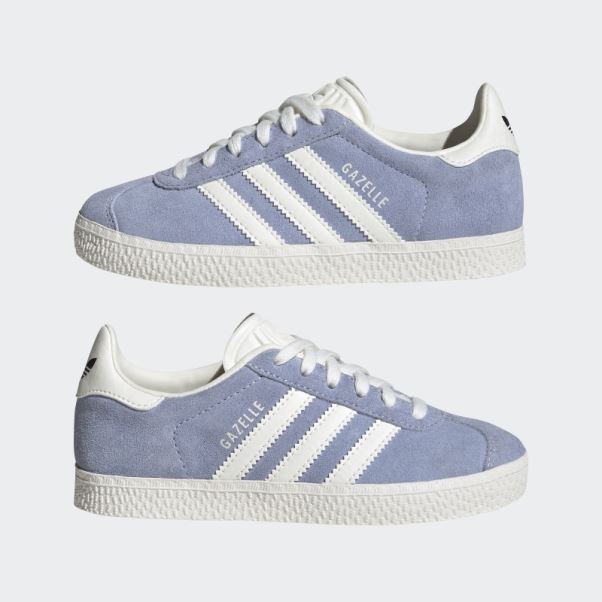 Gazelle Chaussures Adidas Bleu Aube