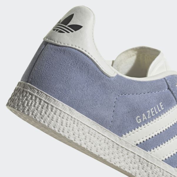 Gazelle Chaussures Adidas Bleu Aube