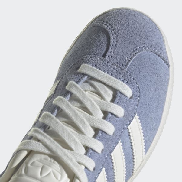 Gazelle Chaussures Adidas Bleu Aube
