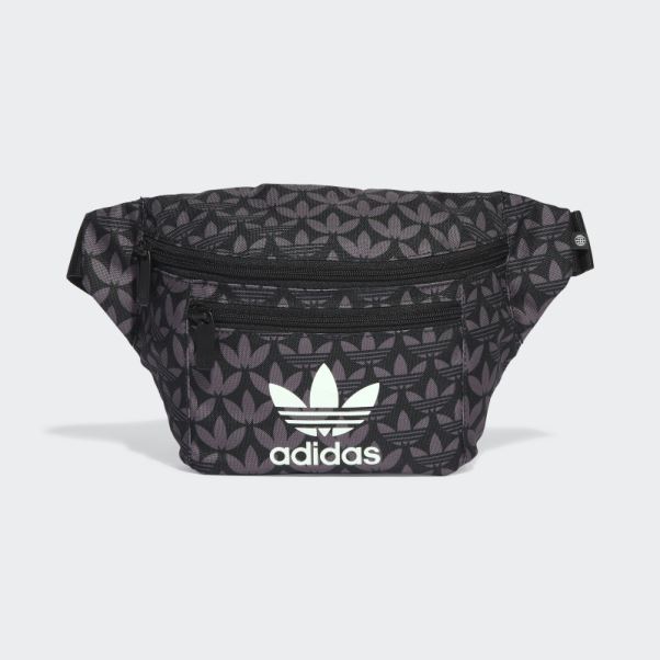 Sac Banane Monogramme Noir Adidas