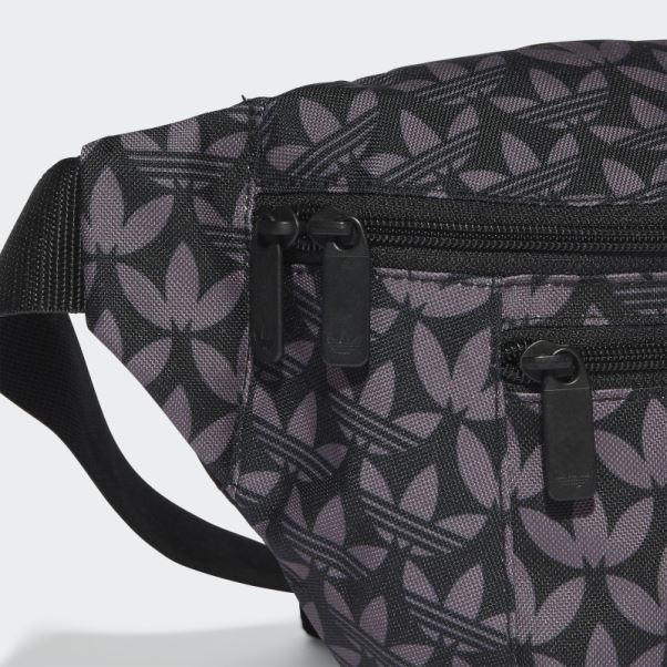 Sac Banane Monogramme Noir Adidas