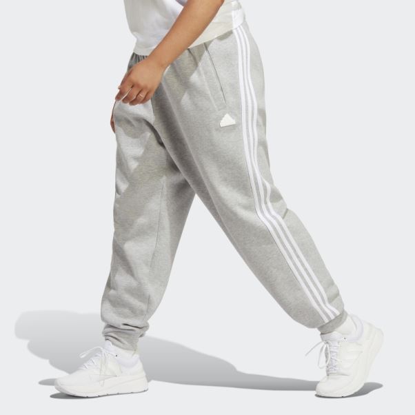 Fashion Future Icons Pantalon Classique à 3 Bandes (taille Plus) Adidas Gris Moyen
