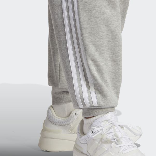 Future Icons Pantalon Regular à 3 Bandes (taille Plus) Adidas Gris Moyen élégant