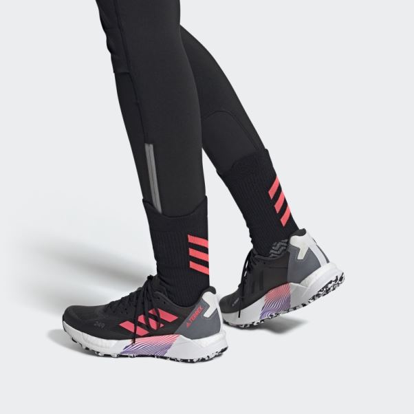 Terrex Agravic Ultra Trail Running Chaussures Adidas Noir