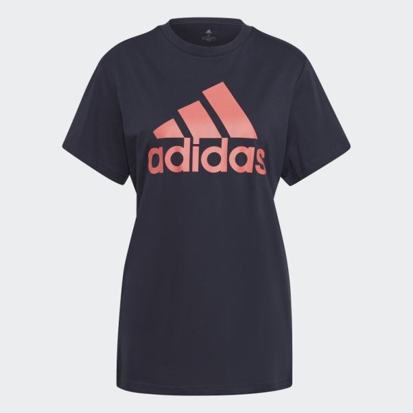 T-shirt Boyfriend Logo Adidas Ink Essentials