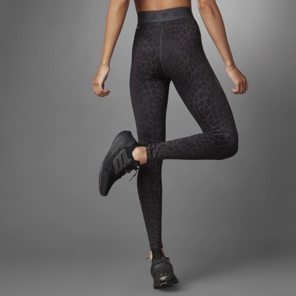 Collants Longs Taille Haute Adidas Hyperglam Multicolores