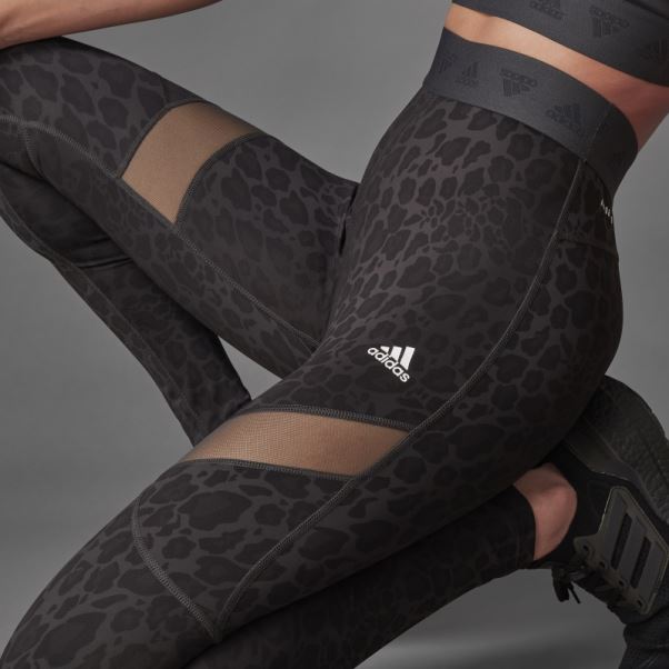 Collants Longs Taille Haute Adidas Hyperglam Multicolores