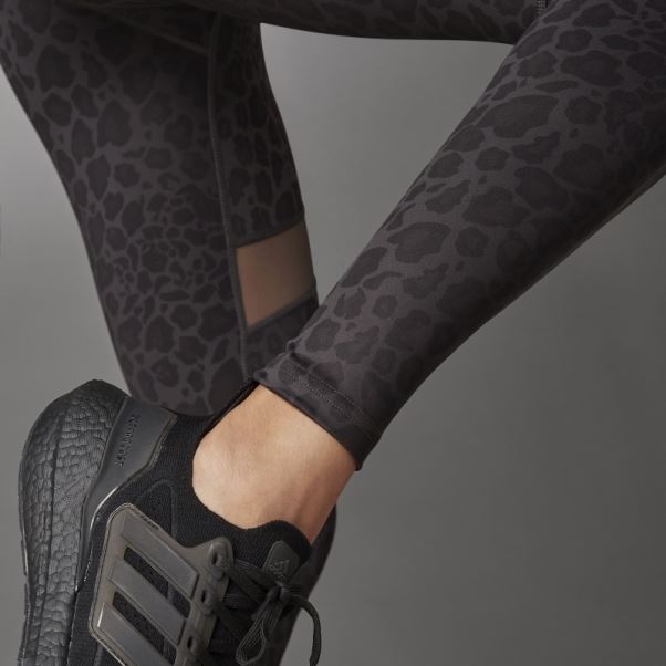 Collants Longs Taille Haute Adidas Hyperglam Multicolores