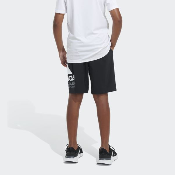 écusson Tissé Essentials De Short De Sport Adidas Noir