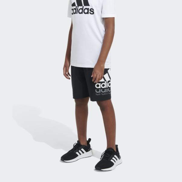 écusson Tissé Essentials De Short De Sport Adidas Noir