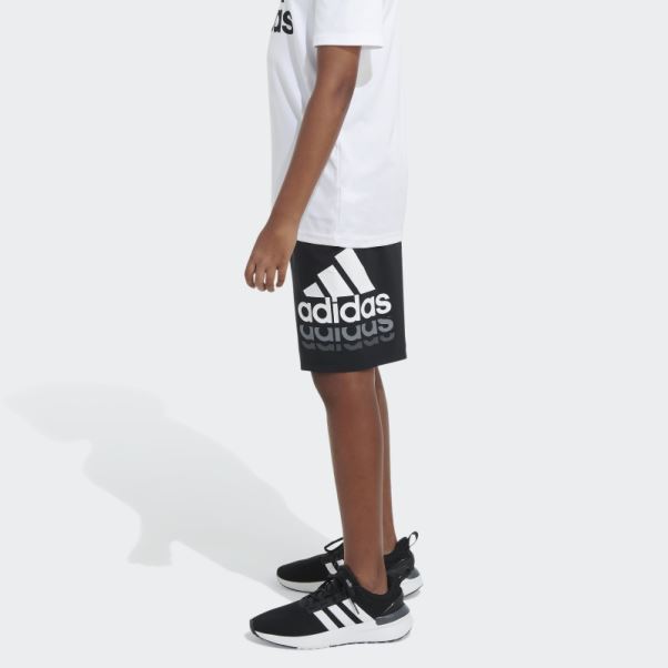 écusson Tissé Essentials De Short De Sport Adidas Noir