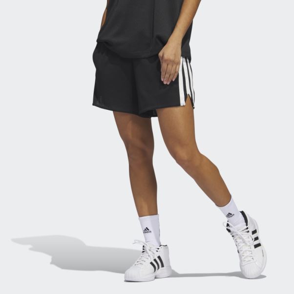 Short De Basket Adidas Select 3 Bandes Noir