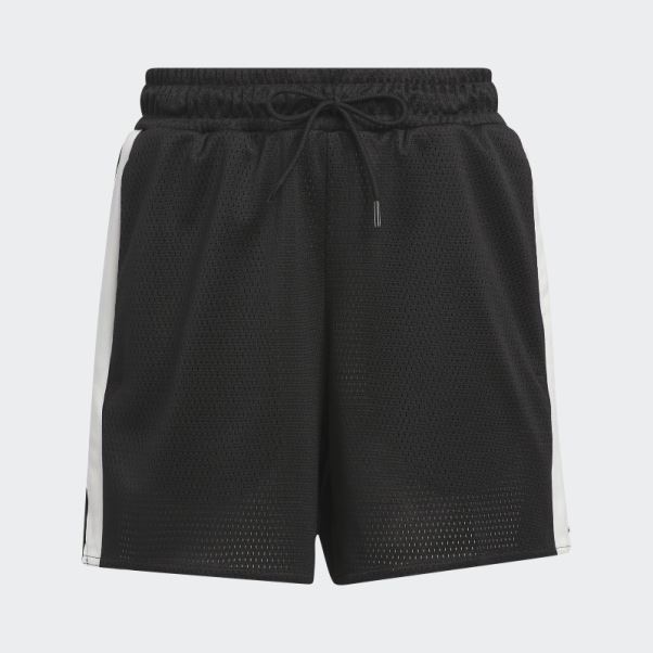Short De Basket Adidas Select 3 Bandes Noir