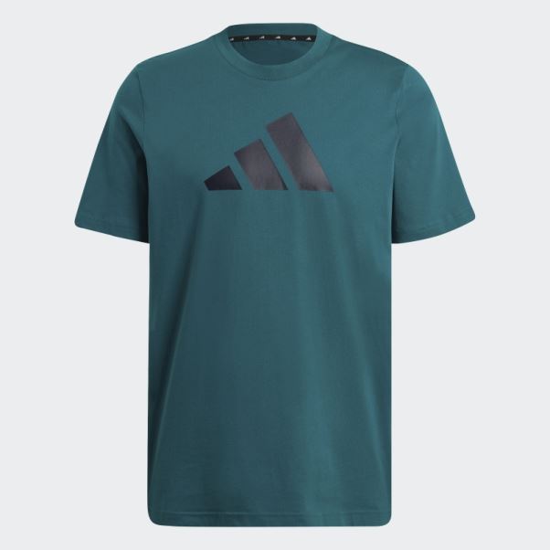 T-shirt à Logo Future Icônes Bleu Sarcelle Adidas