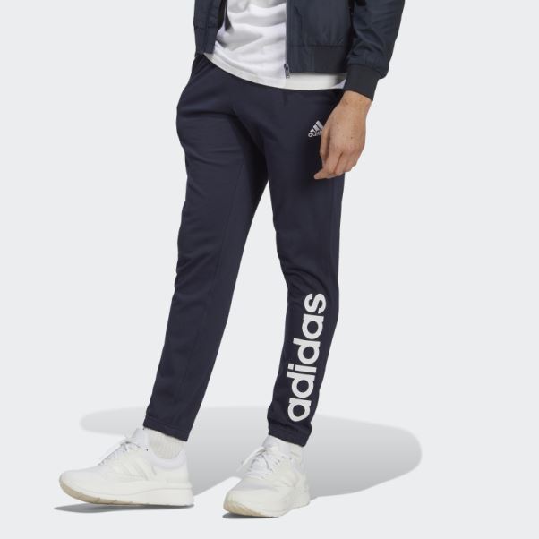 Encre Adidas Essentials Pantalon De Jogging Fuselé En Jersey élastiqué Avec Logo
