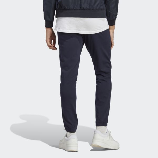 Encre Adidas Essentials Pantalon De Jogging Fuselé En Jersey élastiqué Avec Logo