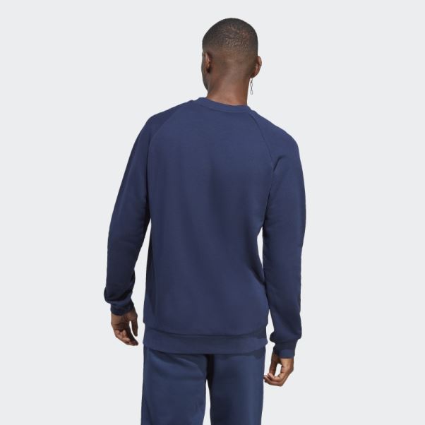 Sweat Adidas Adicolor Classics Trefoil Crewneck Night Indigo