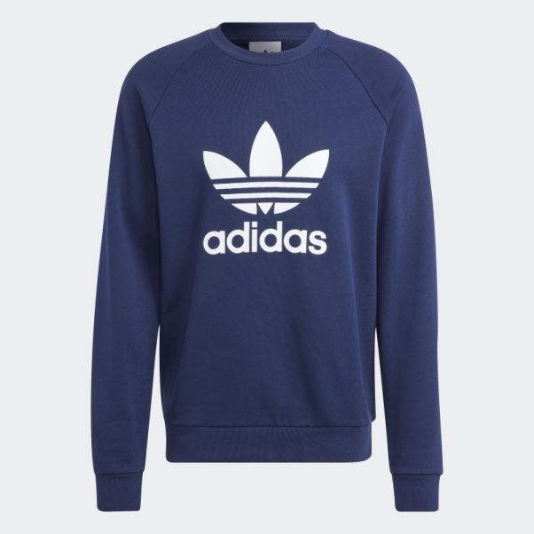 Sweat Adidas Adicolor Classics Trefoil Crewneck Night Indigo