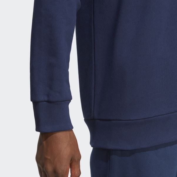 Sweat Adidas Adicolor Classics Trefoil Crewneck Night Indigo