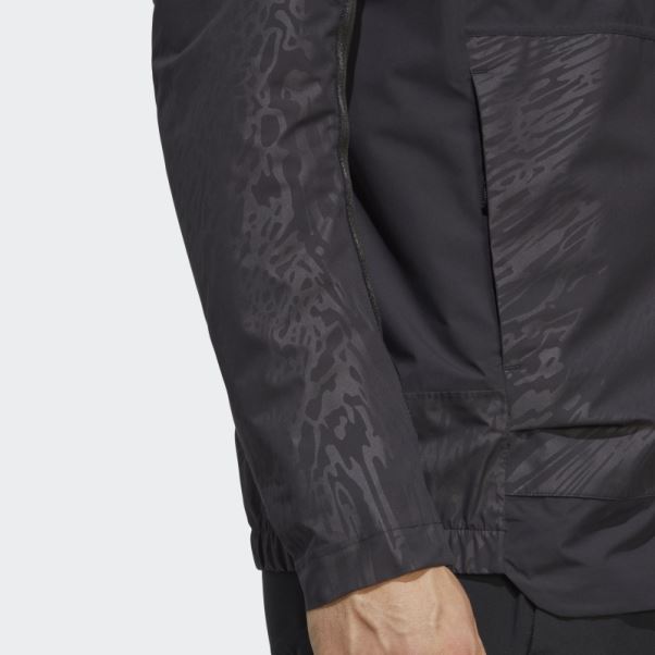 Veste De Pluie 2,5 Couches Adidas Terrex Utilitas Rain.rdy Noir