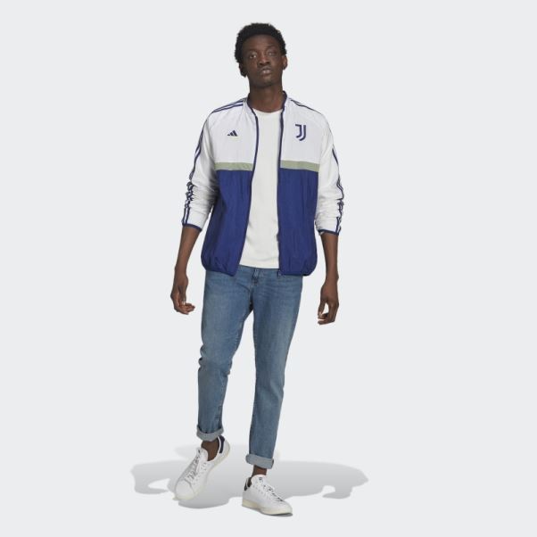 Adidas Juventus Icones Veste Tissée Victoire Bleu