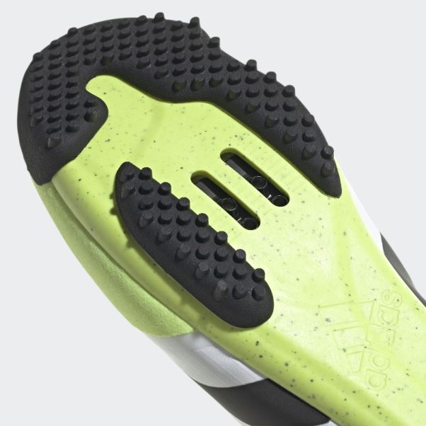 Les Chaussures De Vélo De Gravier Adidas Blanc