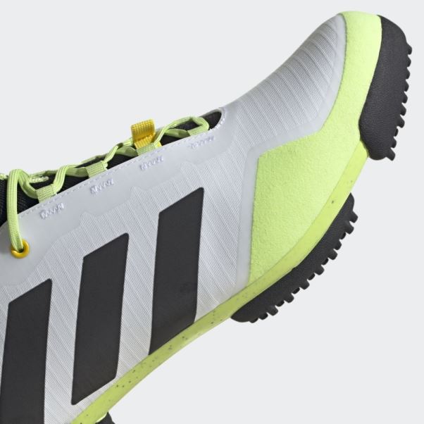 Les Chaussures De Vélo De Gravier Adidas Blanc