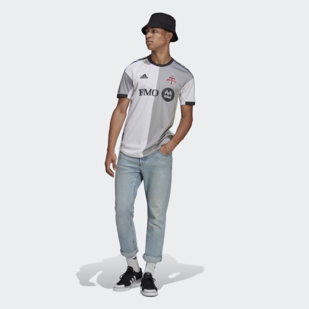 Maillot Toronto Fc 22/23 Extérieur Authentique Blanc Adidas