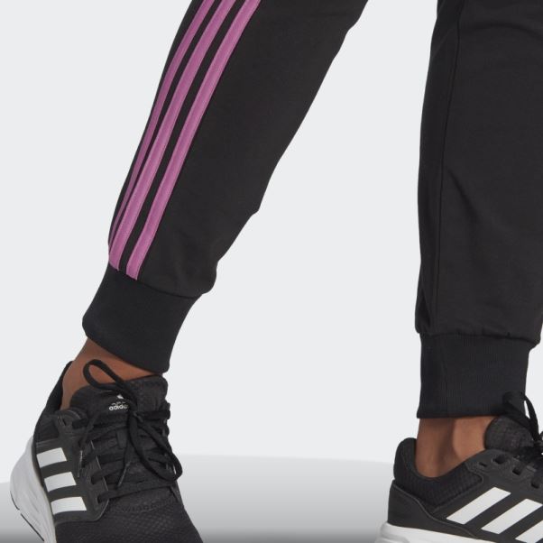 Pantalon 3 Bandes Essentials Noir Adidas