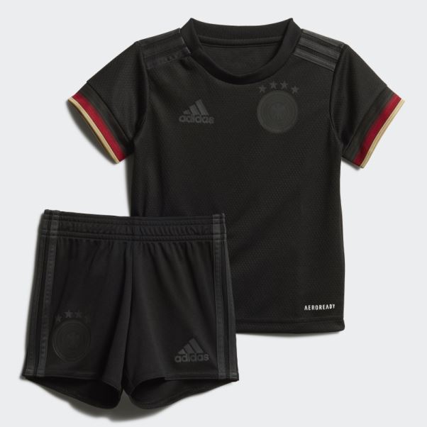 Kit Bébé Extérieur Allemagne Adidas Noir