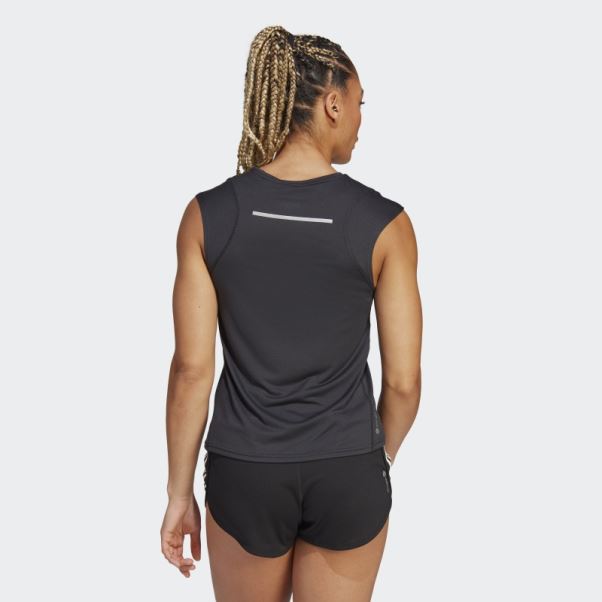 Tee Shirt X-city Running Heat.rdy Noir Adidas