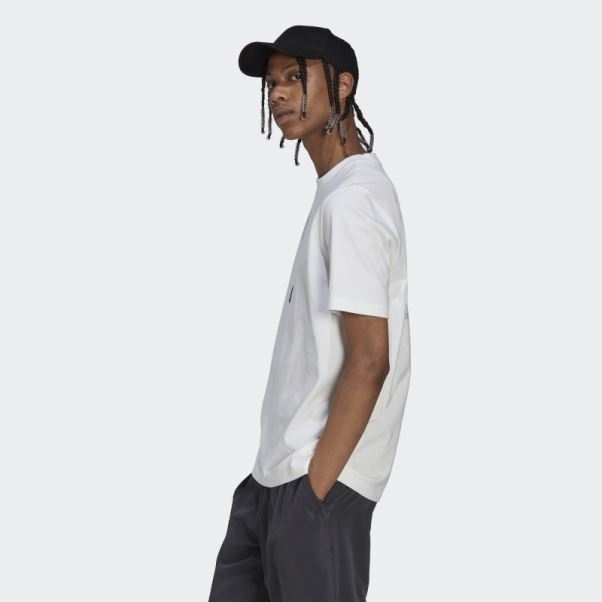 T-shirt Classique Adidas Blanc