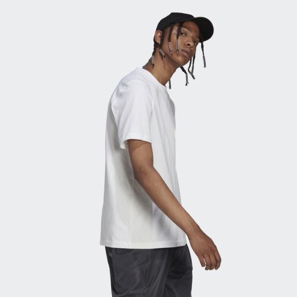 T-shirt Classique Adidas Blanc