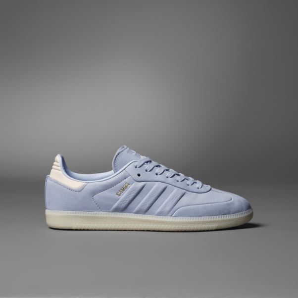 Chaussures De Samba Bleu Aube Adidas