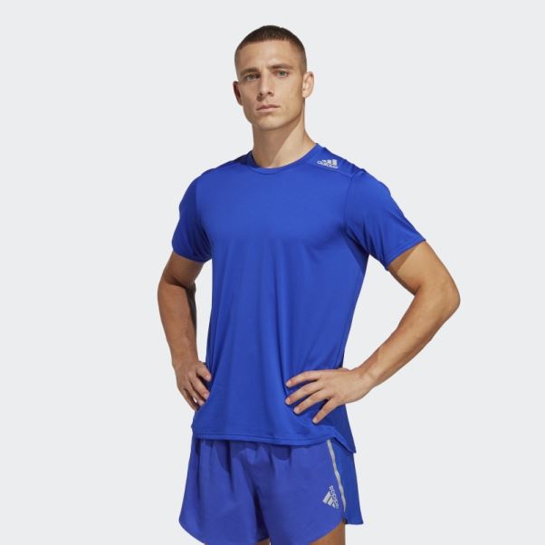 Adidas T-shirt Design 4 Bleu