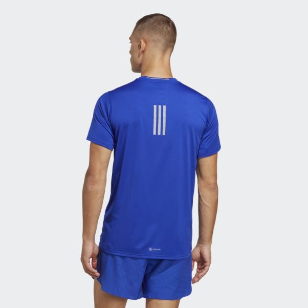 Adidas T-shirt Design 4 Bleu